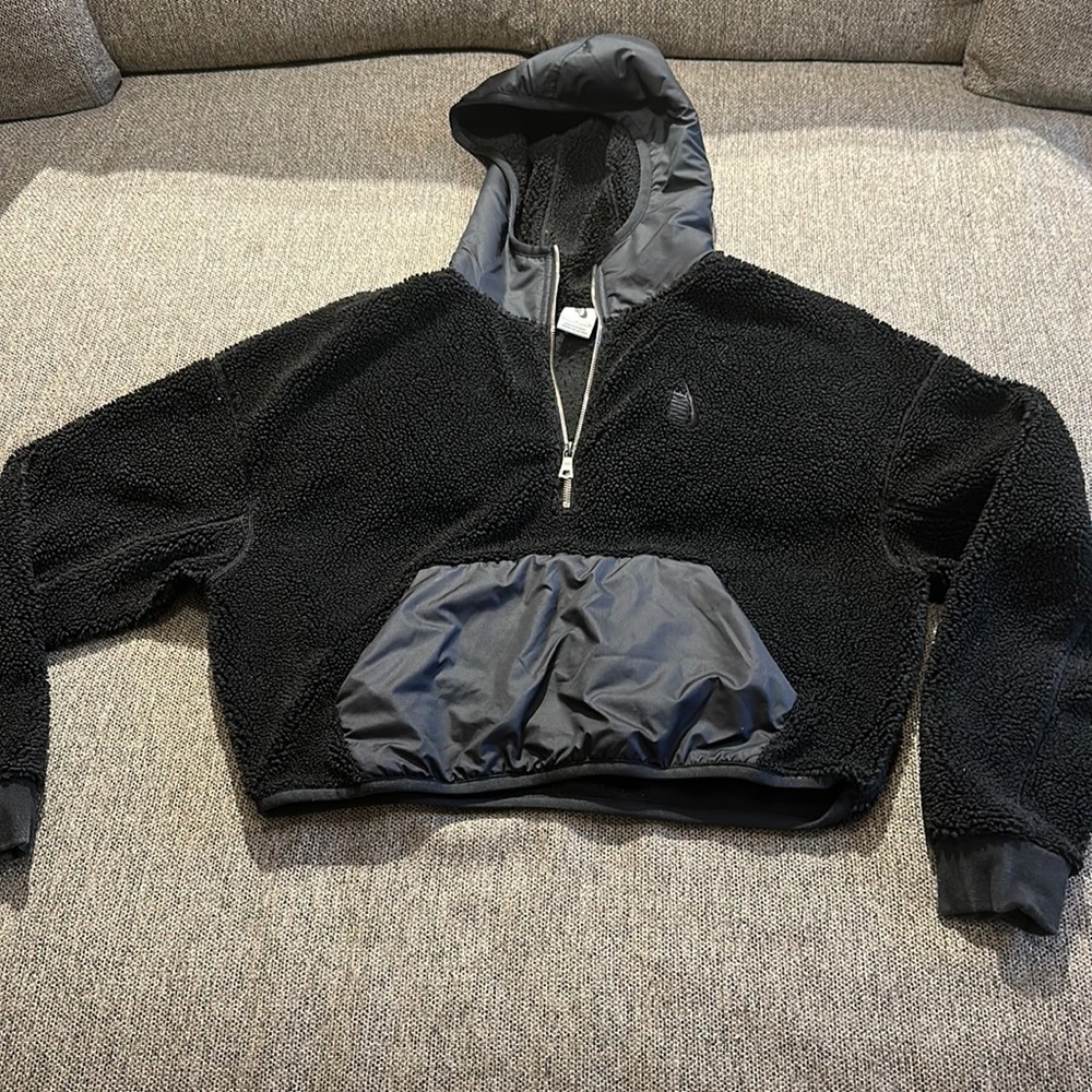 Nike hooded sweat jacket size small